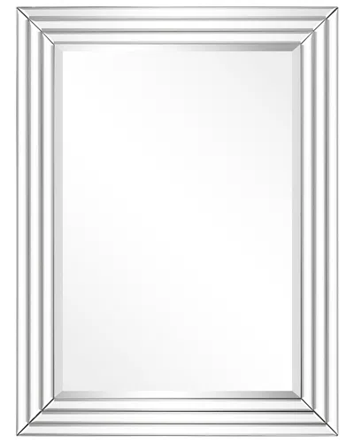 EMPIRE ART DIRECT EMPIRE ART DIRECT MULTI FACETED RECTANGLE WALL MIRROR
