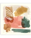 Empire Art Direct Ochre Echo Ii Wall Art