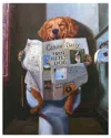 Empire Art Direct Odog Gone Funny Graphic Art Print On Wrapped Canvas Wall Art In Multi