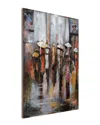 Empire Art Direct Paris Rain Metal Artwork
