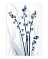 Empire Art Direct "radiant Blues 1" Frameless Free Floating Tempered Glass Panel Graphic Wall Art, 48" X 32" X 0.2" In Blue