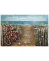 Empire Art Direct Red Bicycle Metal Artwork