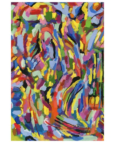 Empire Art Direct Rules Of The Rainbow I Frameless Free Floating Tempered Glass Panel Graphic Wall Art