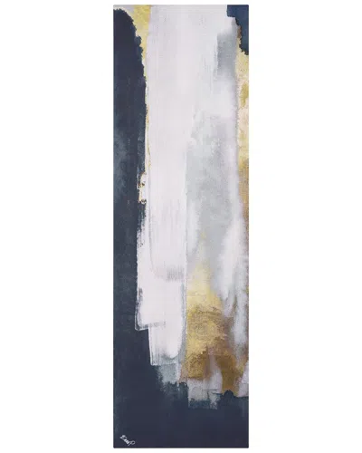 Empire Art Direct Silver Elegance I Abstract Wrapped Canvas Wall Art In Multi