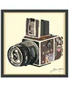 Empire Art Direct Slr Camera Framed Artwork By Alex Zeng