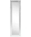 Empire Art Direct Solid Wood Frame Covered With Beveled Prism Mirror In Clear