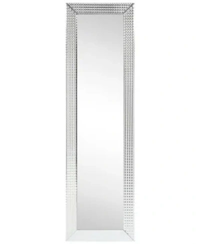 Empire Art Direct Solid Wood Frame Covered With Beveled Prism Mirror In Clear