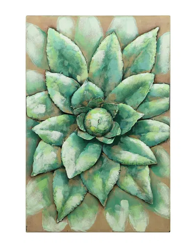 Empire Art Direct Succulent 2 Metal Artwork
