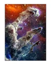 Empire Art Direct The Hubble Space Telescope Washable Art Area Rug In Multi