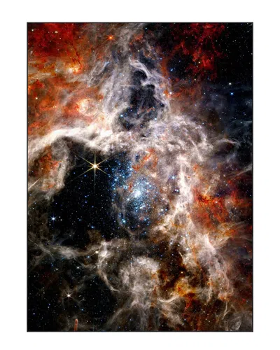 Empire Art Direct The James Webb Space Telescope Washable Art Area Rug In Multi