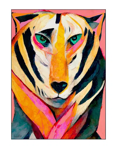 Empire Art Direct The Tiger Washable Art Area Rug In Multi