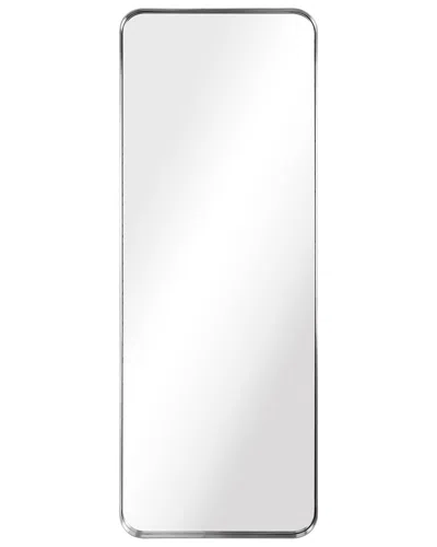 Empire Art Direct Ultra Brushed Silver Stainless Steel Rectangle Wall Mirror