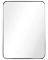 Empire Art Direct Ultra Brushed Silver Stainless Steel Rectangle Wall Mirror