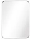 Empire Art Direct Ultra Polished Silver Stainless Steel Rectangle Wall Mirror