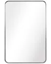 Empire Art Direct Ultra Polished Silver Stainless Steel Rectangle Wall Mirror