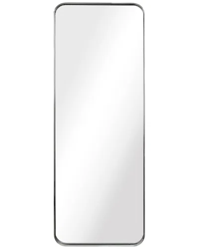 Empire Art Direct Ultra Polished Silver Stainless Steel Rectangle Wall Mirror