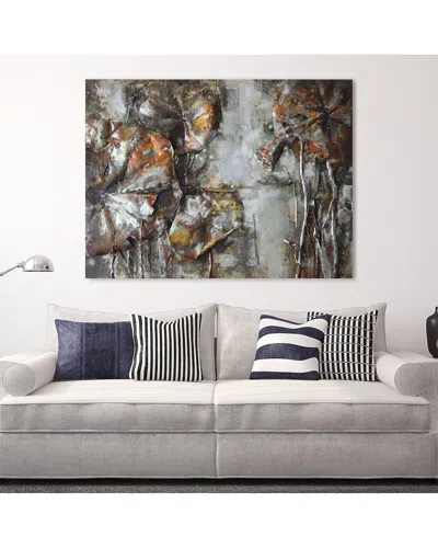 Empire Art Direct Water Lilly Pads 2 Metal Artwork