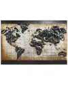 Empire Art Direct World Map 2 Metal Artwork