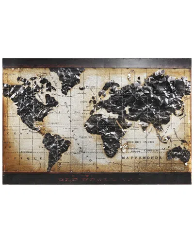 Empire Art Direct World Map 2 Metal Artwork