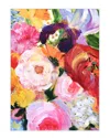 Empire Art Direct Yellow And Violet I Hand Washable Flowers Art Area Rug In Multi