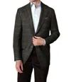 Empire Stinger Suit Blazer - Regular Length In Green In Black