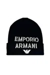 Emporio Armani - 00020 Cap Black 6274063f570 In Black