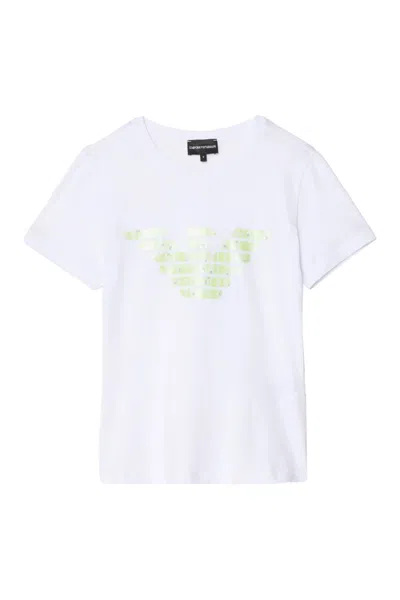 Emporio Armani - 0100 White T-shirt 3d2t7n2j07z