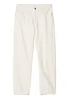 Emporio Armani - 0128 5 Pockets Pant Vanilla 3d2j043n5nz In White
