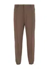 Emporio Armani - 0440 Trouser Fango 6r1p741nftz In Brown