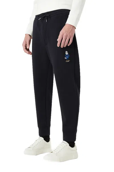 Emporio Armani - 0920 Trouser Blue Navy 3l1pfs1jhsz In Black