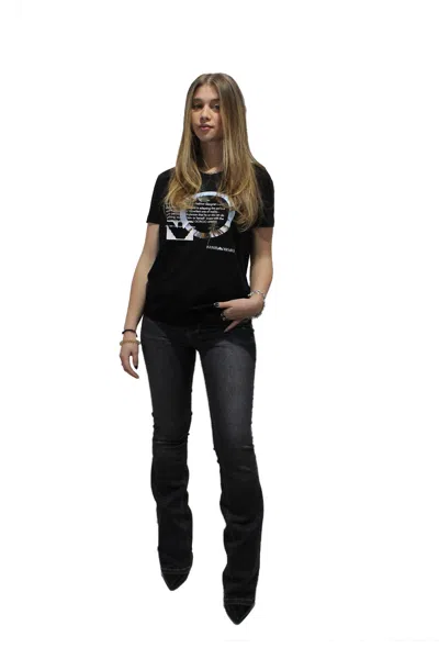 Emporio Armani - 0999 T-shirt Black 3r2t7a2jq4z