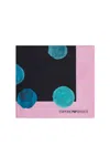 Emporio Armani - 17870 Pink/multicolor Scarf 6353023f305 In Multi