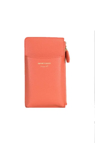 Emporio Armani - 80038 Crossbody Brick Y3h244yfw9b In Burgundy