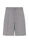 Emporio Armani - F620 Bermuda Moonrock 3d1pe21npiz In Gray