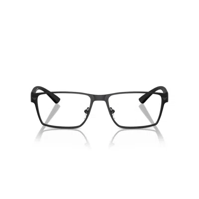 Emporio Armani Rectangle-frame Glasses In Green