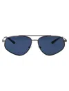 Emporio Armani Round Sunglasses 0 Ea2156 300380 In Blue