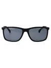 Emporio Armani Rubber Black Injected Sunglasses