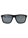 Emporio Armani Square-frame Sunglasses In Black