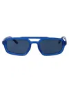 Emporio Armani Geometrical Sunglasses 0 Ea4240 U 620180 In Blue