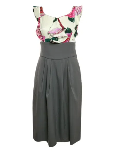 Pre-owned Emporio Armani 1154389 Pink In Gray