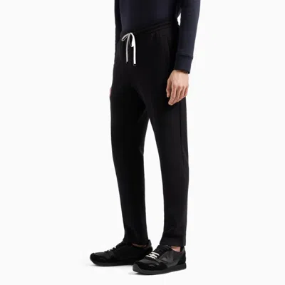 Emporio Armani Jogging Pants In Black