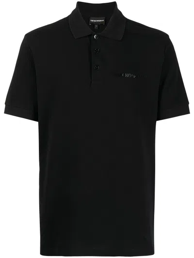 EMPORIO ARMANI POLO SHIRT,3L1F8P.1JX5Z F016 FANTASY BLACK
