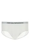 Emporio Armani White Cotton Brief Set