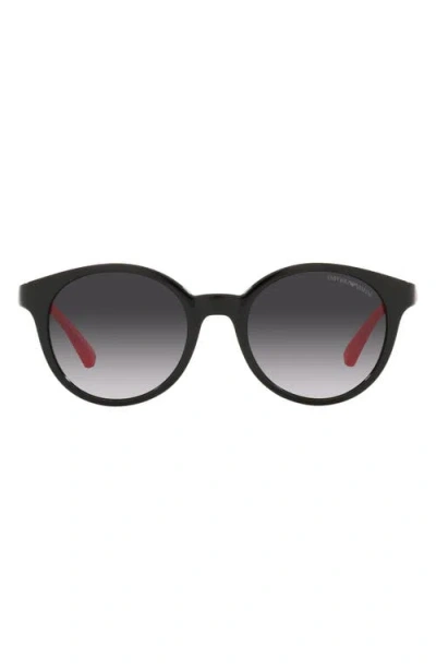 Emporio Armani Kids'  47mm Phantos Sunglasses In Gray