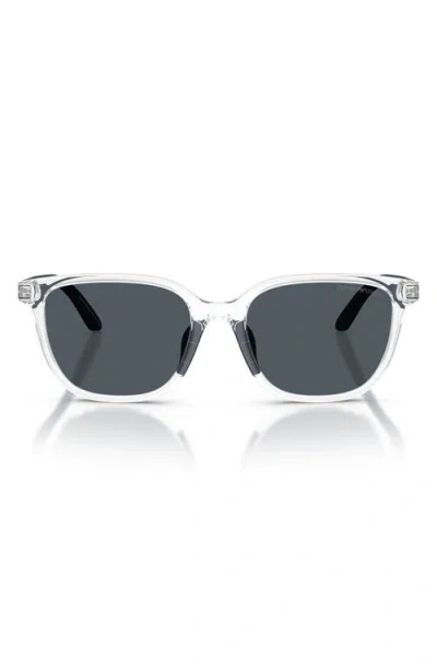 Emporio Armani Kids'  49mm Pillow Sunglasses In Gray