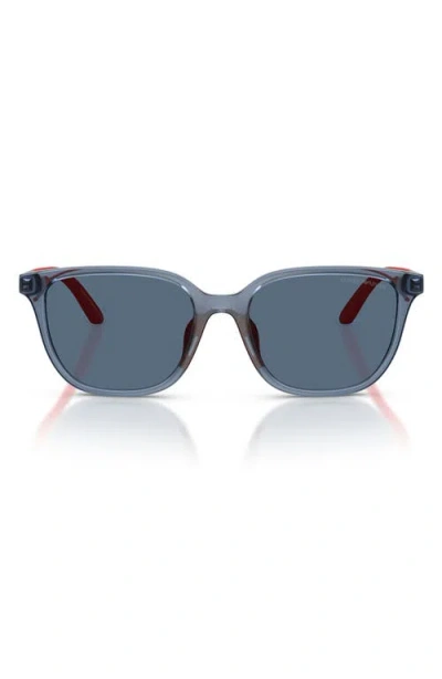 Emporio Armani Kids'  49mm Pillow Sunglasses In Blue