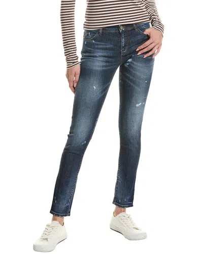 Emporio Armani 5-pocket Jean In Blue