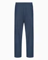 Emporio Armani High-rise Straight-leg Jeans In Blue