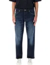 Emporio Armani 5 Pockets Jeans In Blue
