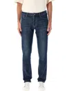 Emporio Armani 5 Pockets Jeans In Denim Blu Md